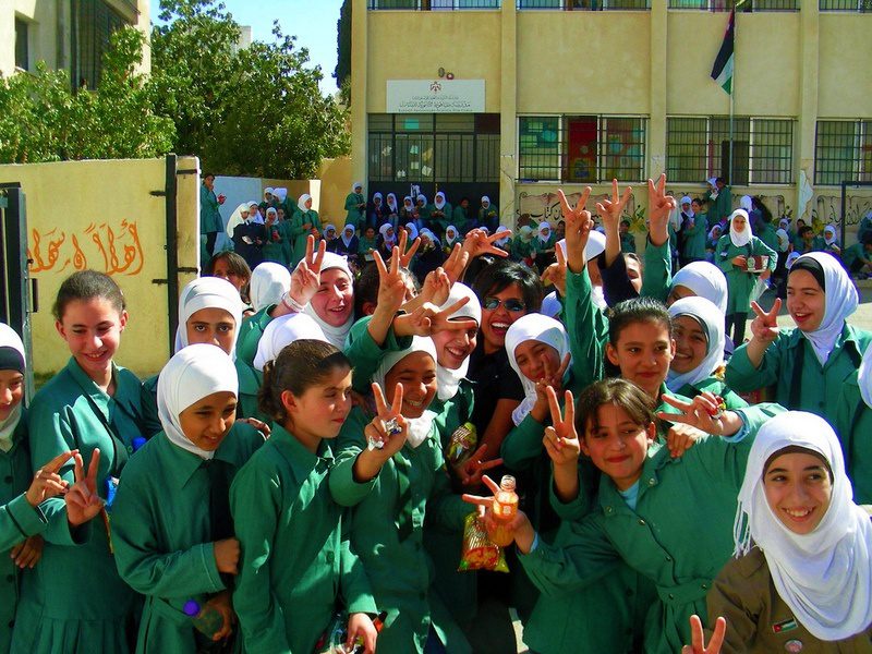 Madrasati school in Jordan
