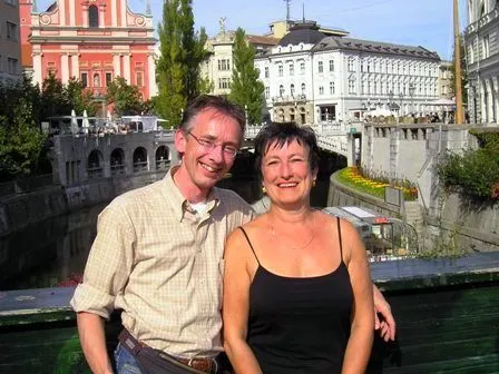 TTW Facilitators Chris and Peter in Ljubljana, Slovenia