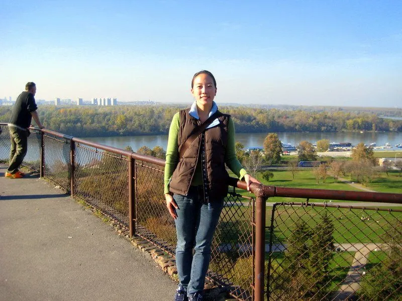 Danube River in Belgrade, Bulgaria
