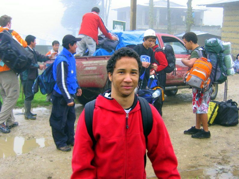 Coming home from the mountain in Chota, Peru took 3 days!