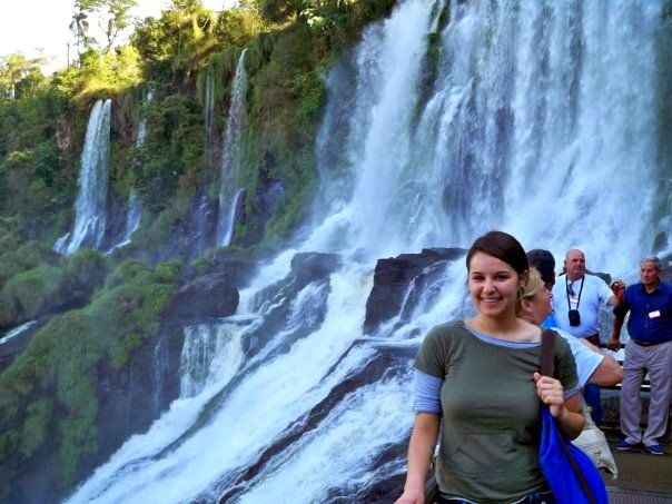 The massive Iguazu Falls in Northern Argentina!