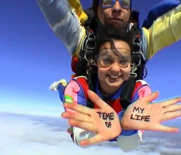 Rease skydiving in Cordoba, Argentina!