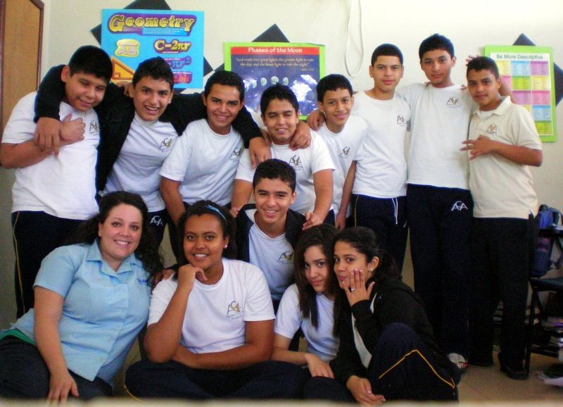 Shasta's 9th Grade class in Honduras.
