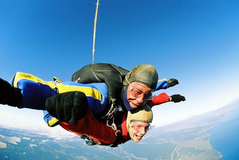 Skydiving in New Zealand!