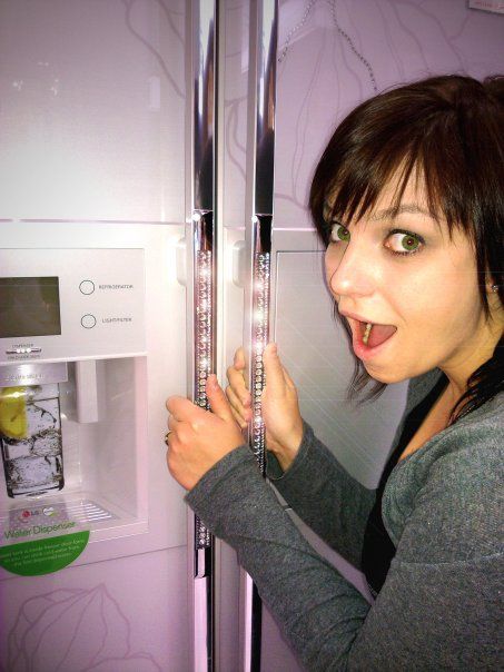 A dazzling Dubai refrigerator!