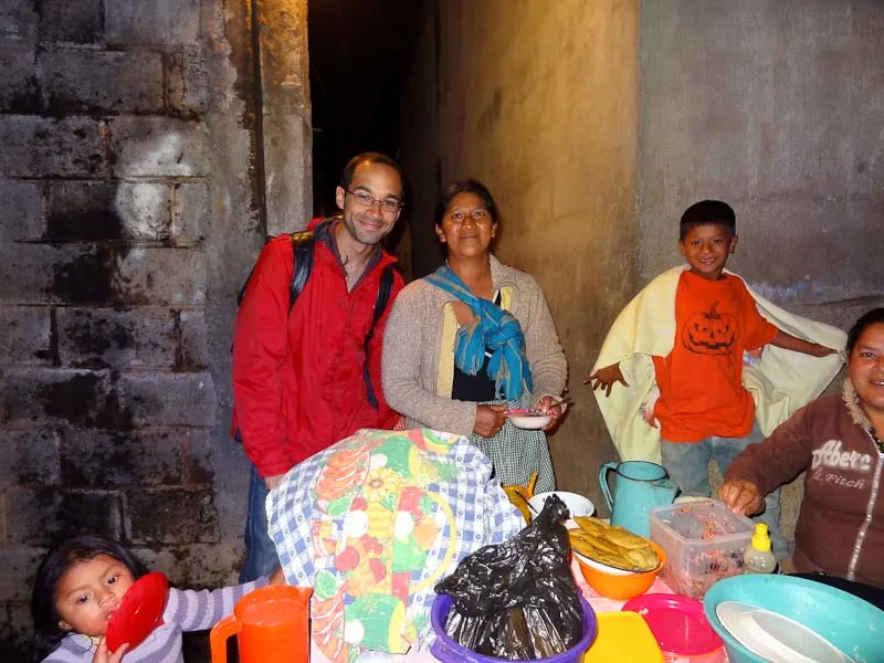The best streetfood experience of Adam's life: Guatemala.