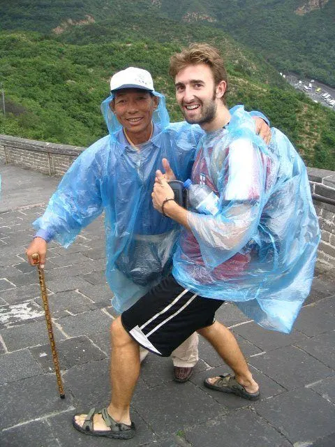Fun (wet!) hiking in China!