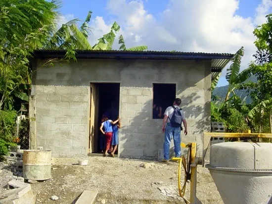 A Honduras home, after Tim's mission work has finished. 