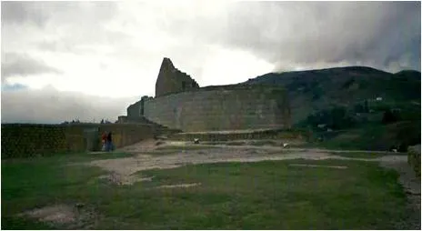 Mysterious Incan ruins in Ecuador.