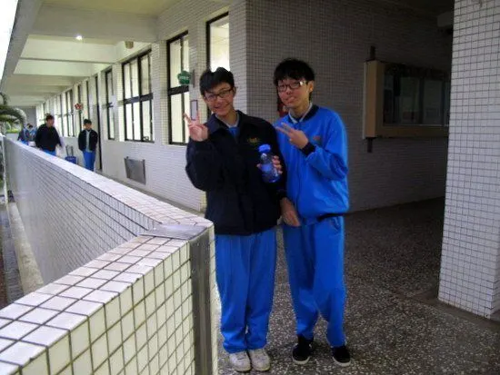 Two of Whitney's wonderful Taiwanese students, 2012.