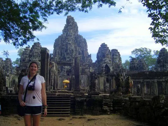 Bayon Temple in Siem Reap, Cambodia: Temple of Faces.