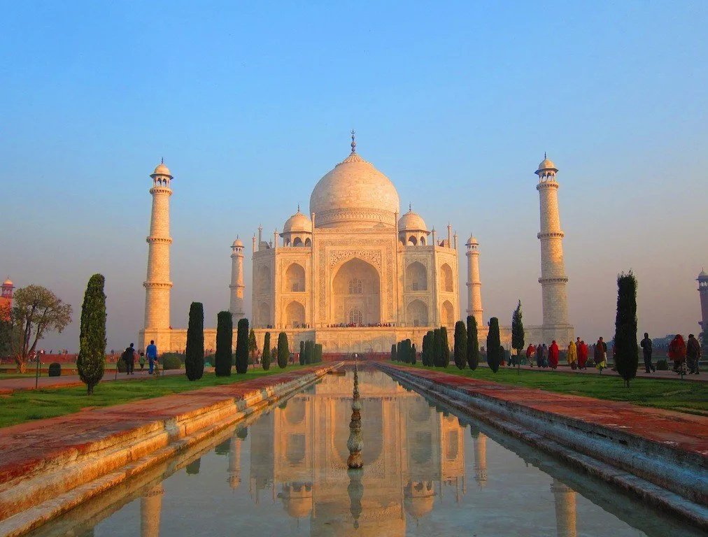 Rory's view when visiting the Taj Mahal in Agra, India. Would this be worth leaving a career for a time?