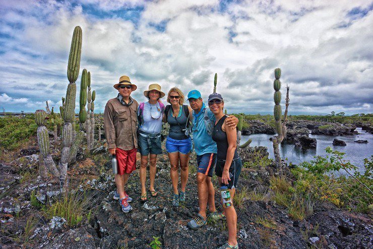 Chill Expeditions Team, Isabella, Galapagos.