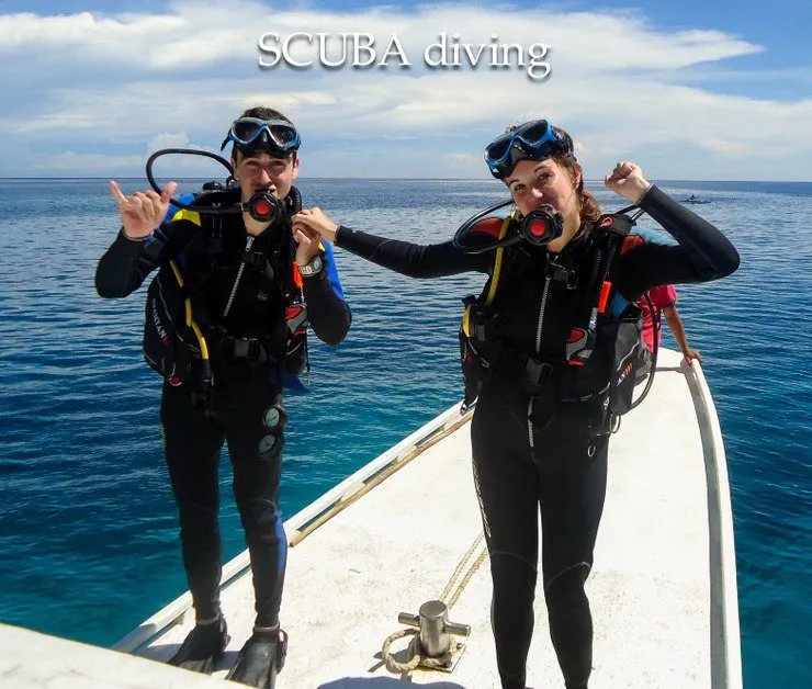 SCUBA diving in the Philippines. Fun!