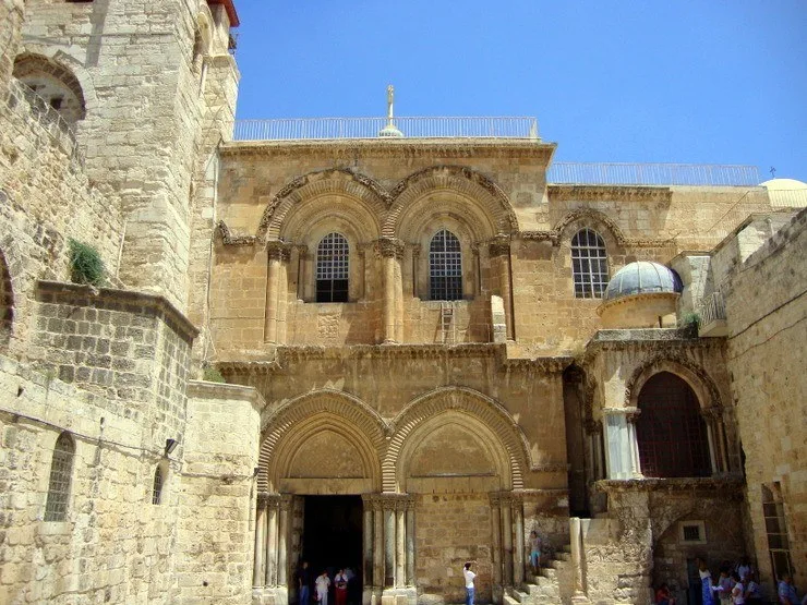 Church of the Holy Sepulchre in Jerusalem.