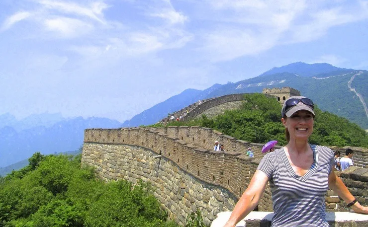 A day hike along the Great Wall from Mutianyu, where the guard towers are closer together than in other areas of China.