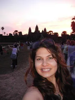 Sunrise at Angkor Wat, Cambodia.