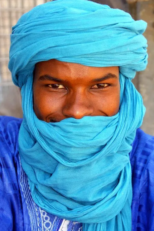 This young Tuareg man had just arrived in historic Timbuktu after a grueling, 10-day trek across the Sahara from northern Mali.