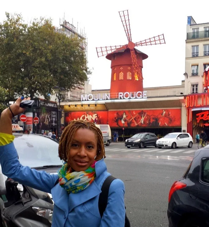 In Paris, France, at the Moulin Rouge.