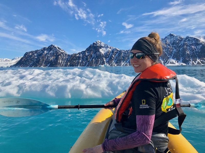In a Kayak with National Geographic!
