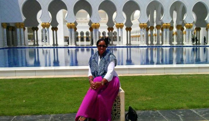 Nicole on a solo adventure to Abu Dhabi.