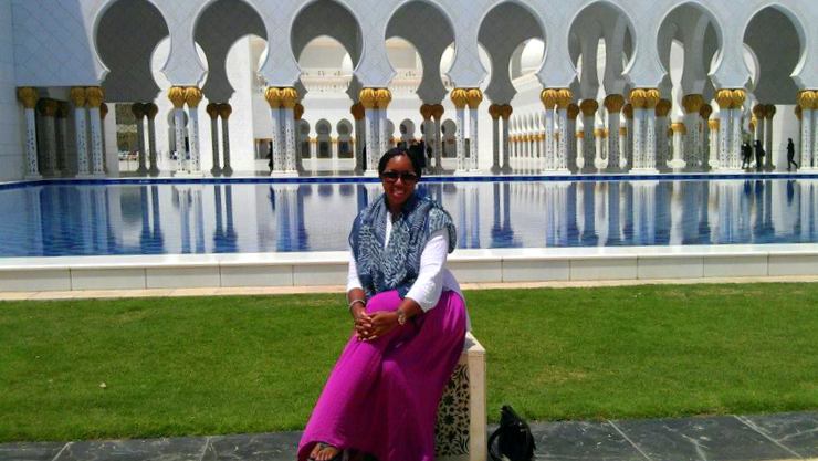 Nicole on a solo adventure to Abu Dhabi.