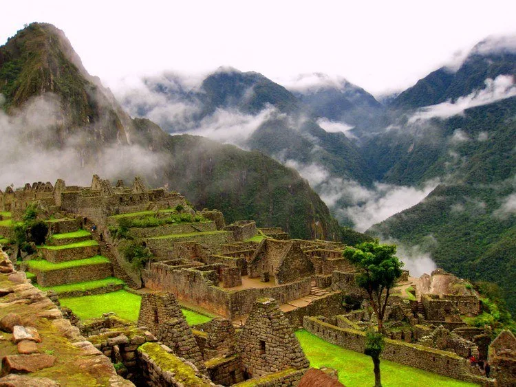 Visiting Machu Picchu on a 3 week backpacking trip after college graduation.