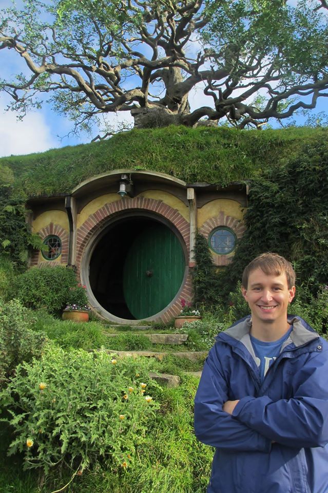 A Hobbit house!