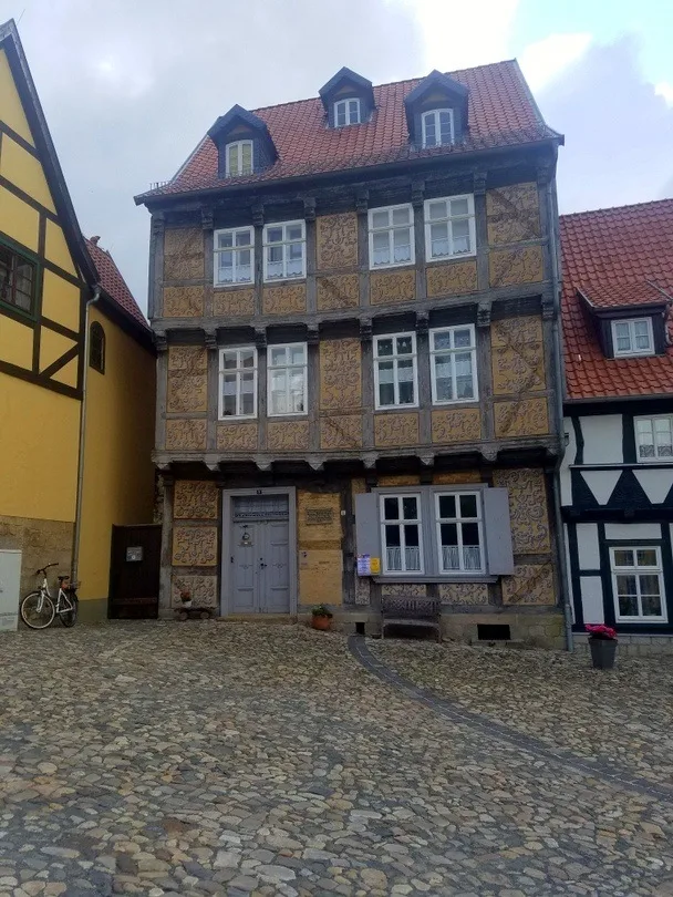 The lovely architecture of Quedlinburg, Germany.