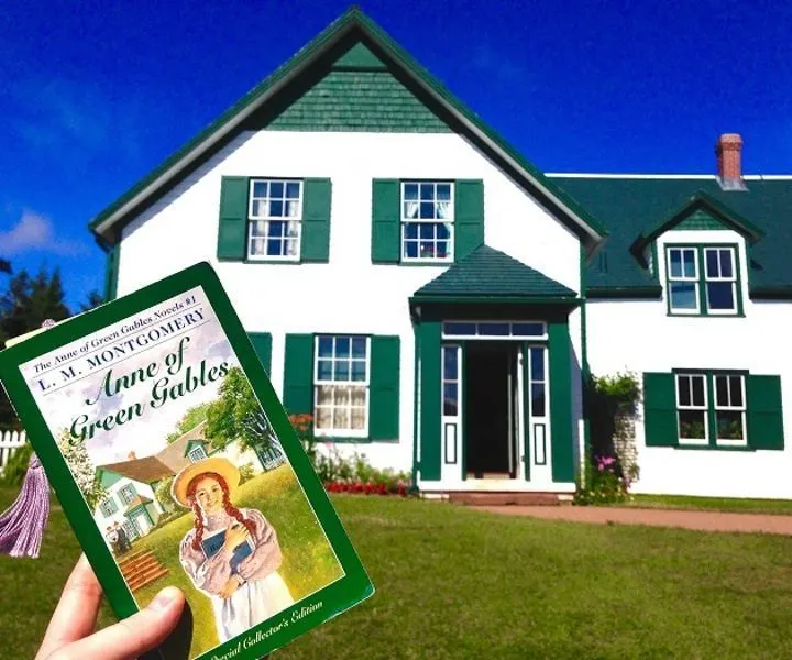 Visiting the site of Anne of Green Gables.