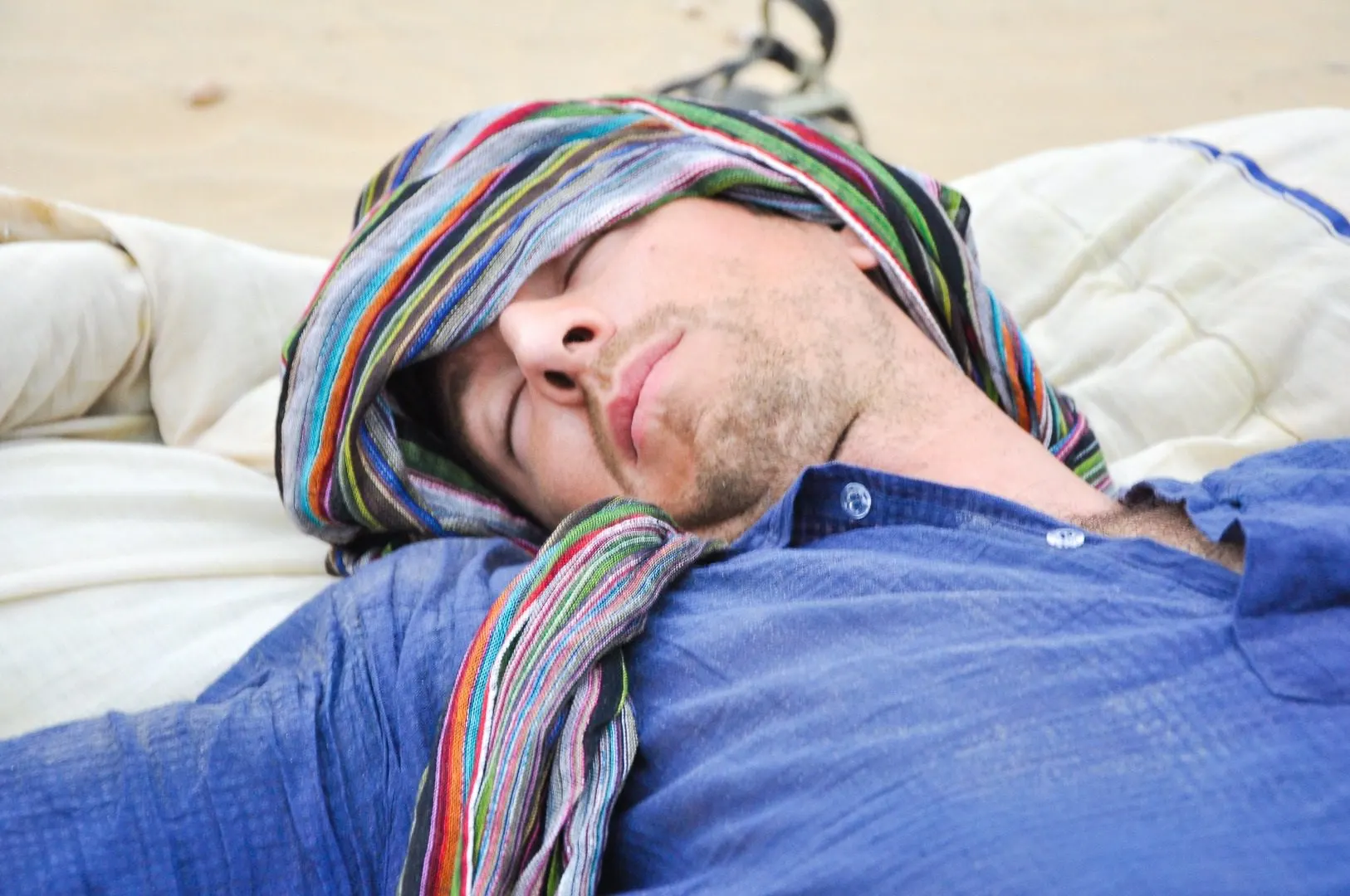 Passed out in Thar Desert after camel ride