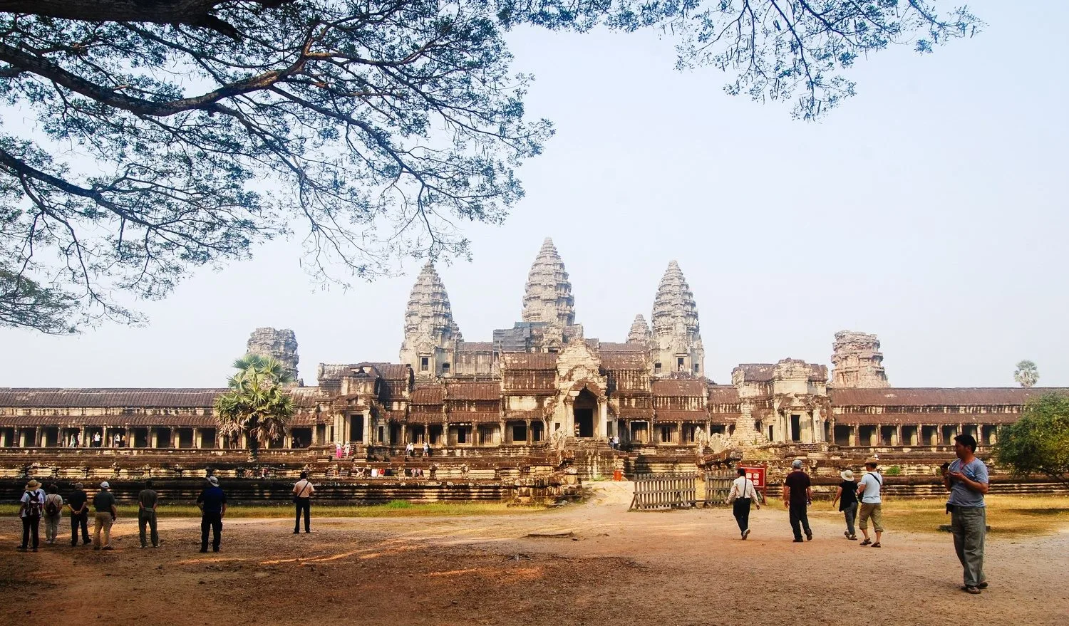 Angkor Wat, Cambodia, January of 2015.