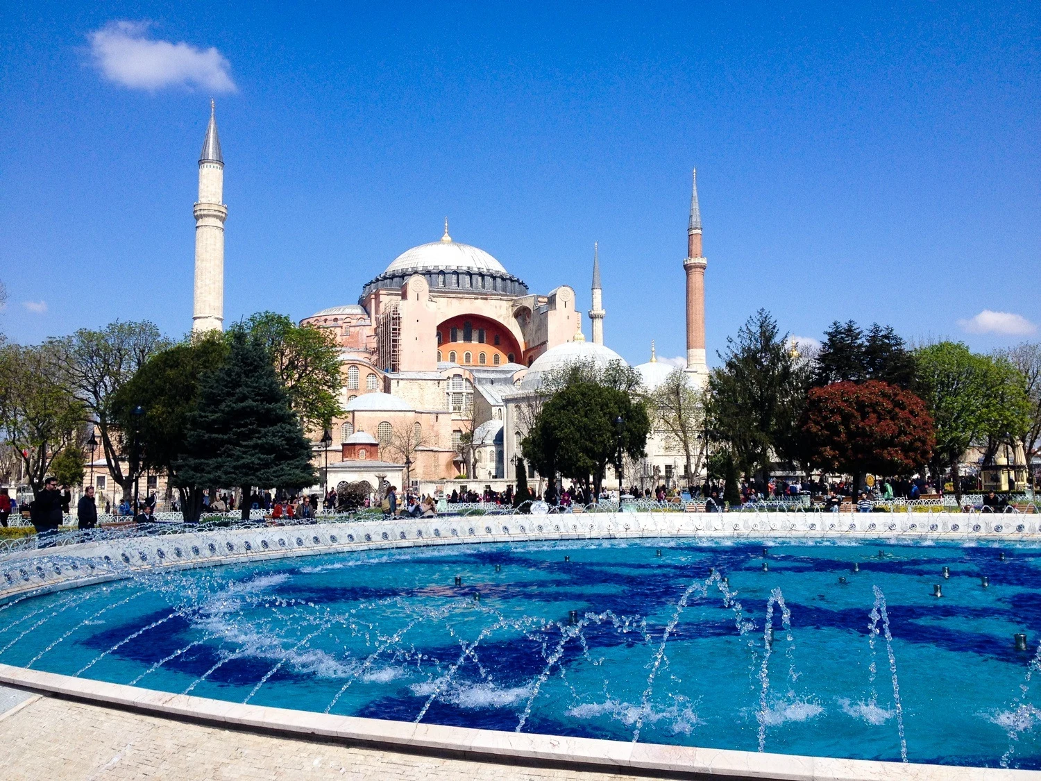 The Hagia Sophia, Istanbul, Turkey, 2015.
