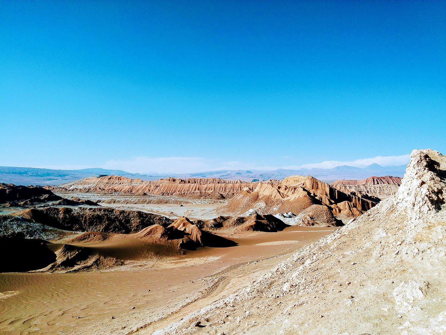 Another view of Chile's arid Atacama Desert.