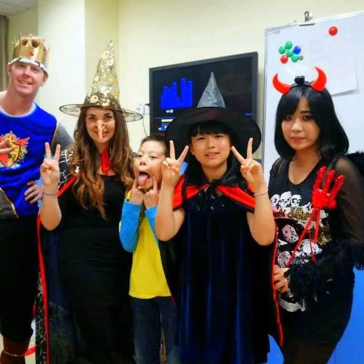 Teaching English in China: Halloween costumes!