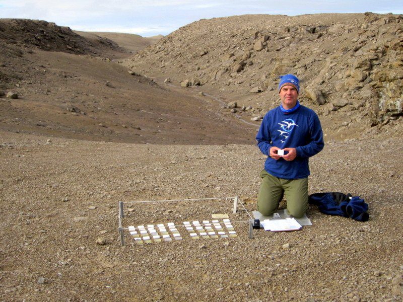 Passion project: Studying microbes in the Arctic soil.