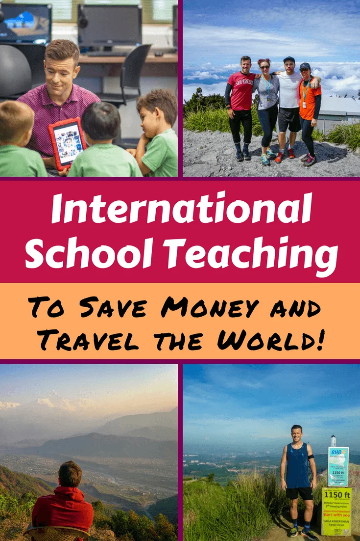 With a teaching job at an international school abroad, it's possible to save enough money to take time off and travel! Read how in this inspiring and useful interview.
