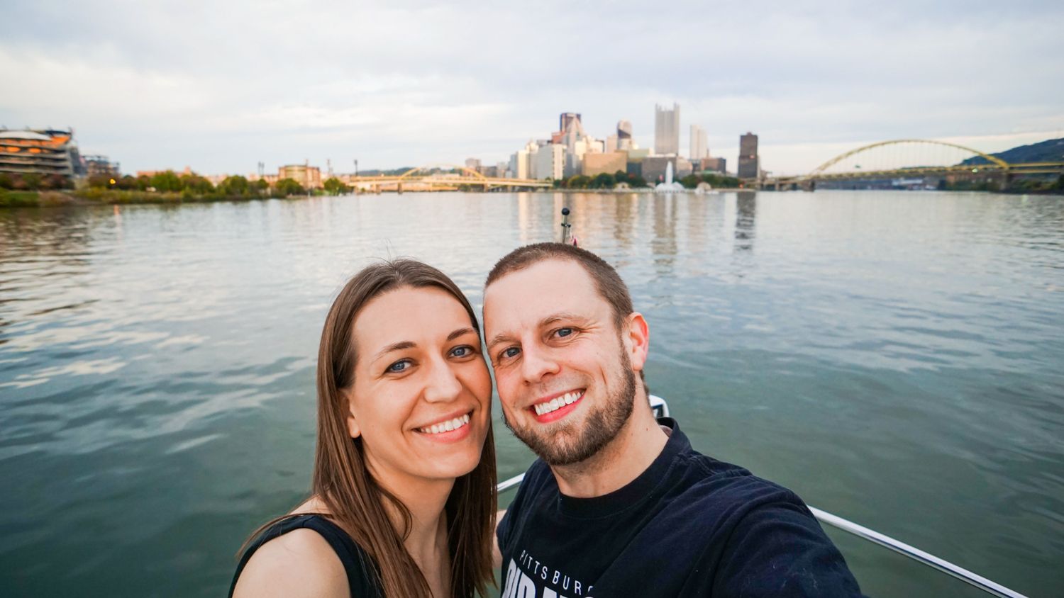 Teaching others about your city is a beautiful kind of education! For Pittsburgh, PA, "Discover the Burgh" has become a great resource for those looking to visit Pittsburgh, as well as locals looking for the best things to do around the city. Pictured: A rare selfie from Jeremy and Angie.