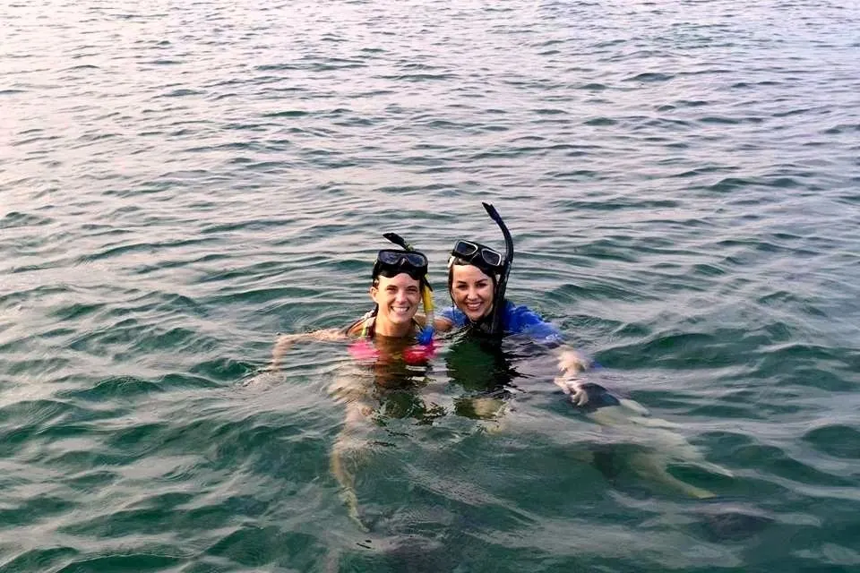 Snorkeling during teacher travel to the Galapagos Islands with World View.