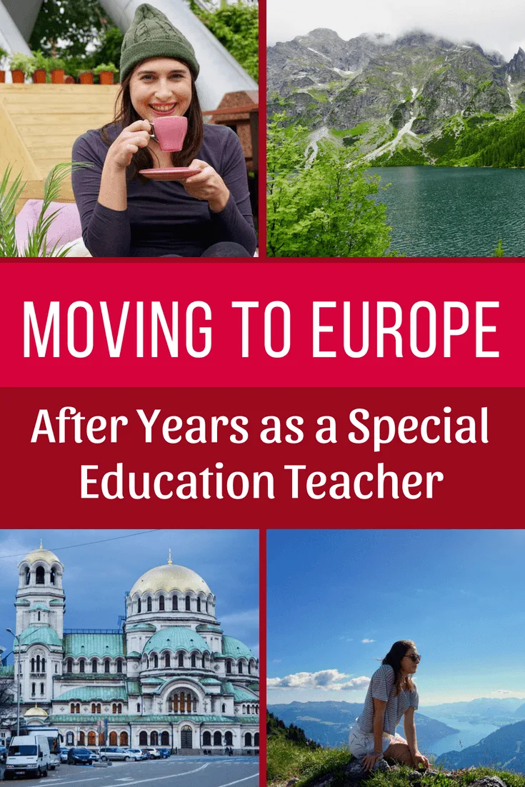 Inspiring interview about moving to Europe and becoming a travel blogger after years of being a special education teacher in New York City!