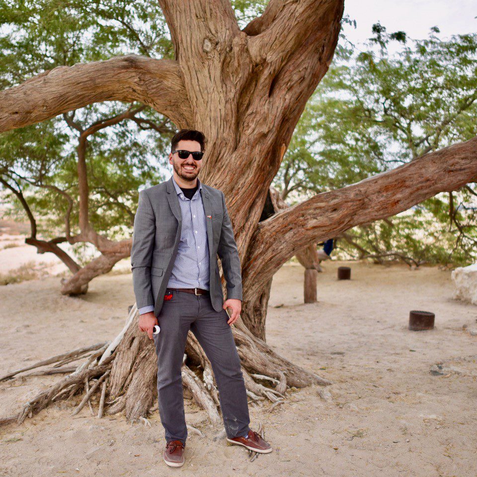 The Bahrain Tree of Life: No one knows why it's growing in the middle of the desert.