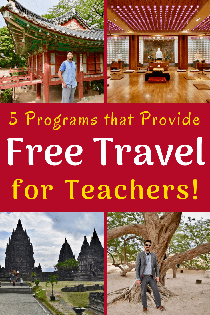 Free teacher travel is possible with these 5 global education fellowship programs: TGC, TOP Germany, TEACH Bahrain, Korean War Legacy Foundation, and EF Tours!