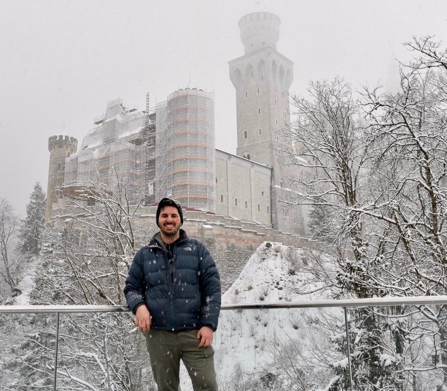 In Germany at Neuschwanstein Castle - The real Cinderella’s Castle!
