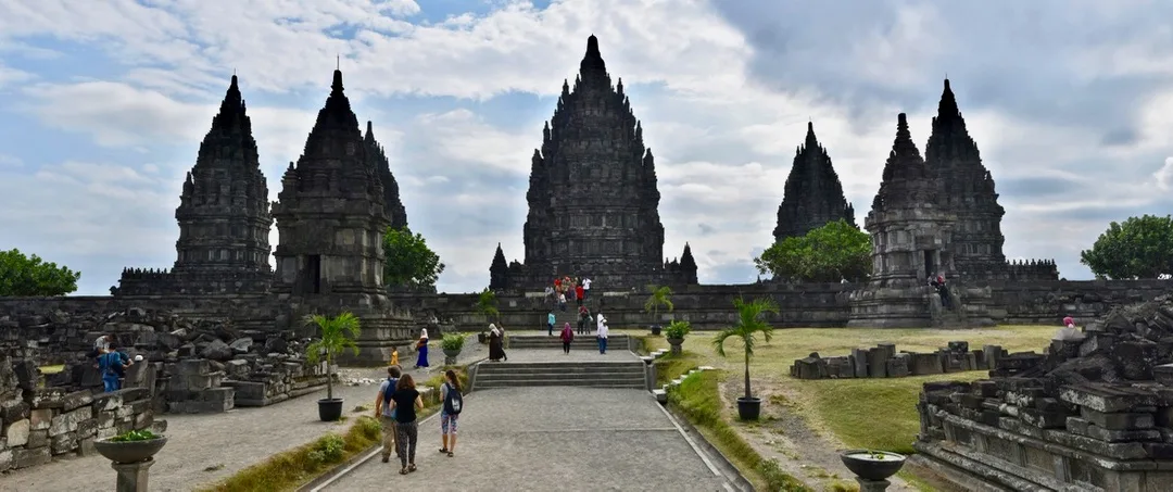 The astounding temples of Prambanan, Indonesia.