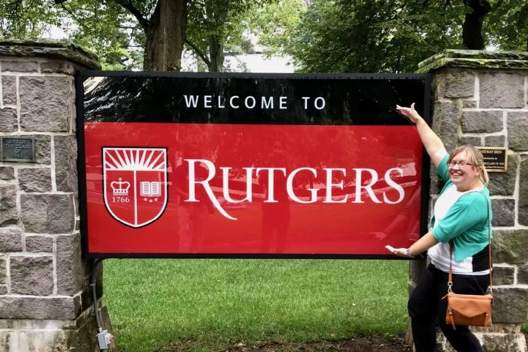 Trisha got to stay at Rutgers for the NEH teacher travel opportunity.