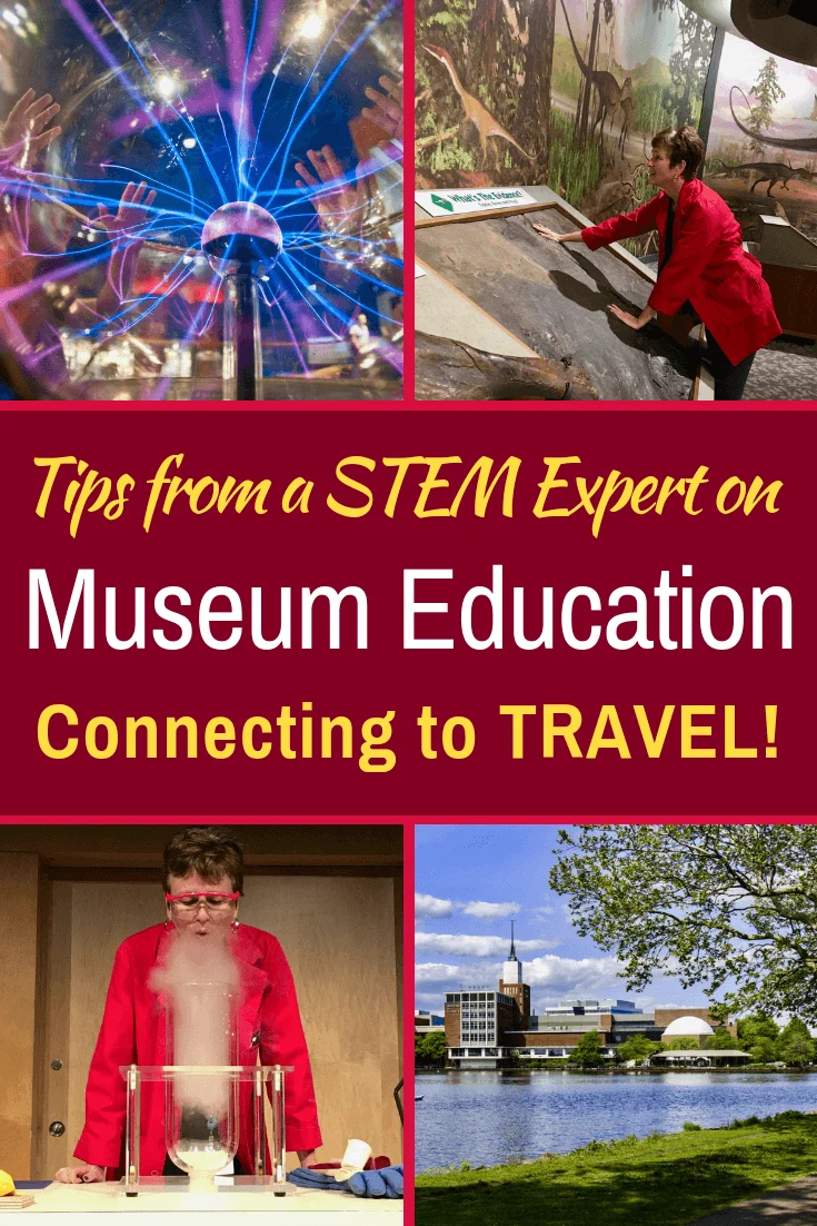 Learn from an expert at the Museum of Science in Boston about opportunities for travel, tips on field trips, and ideas about museum jobs for STEM educators!