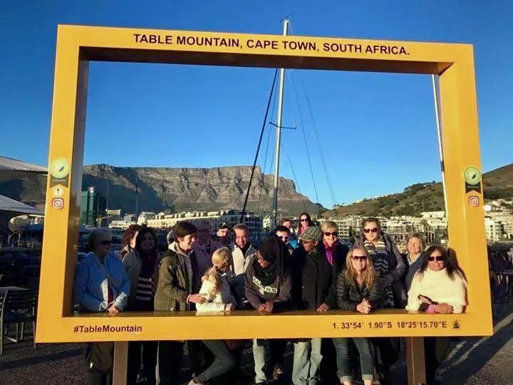 Table Mountain in South Africa.