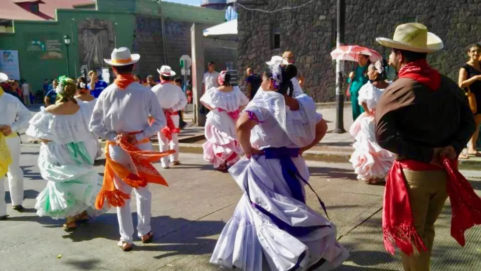 Traditional dance in Costa Rica.