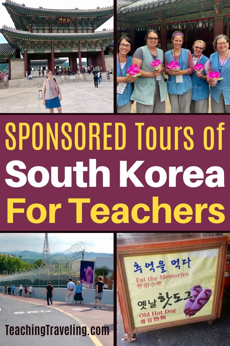 Sponsored travel to South Korea for Teachers