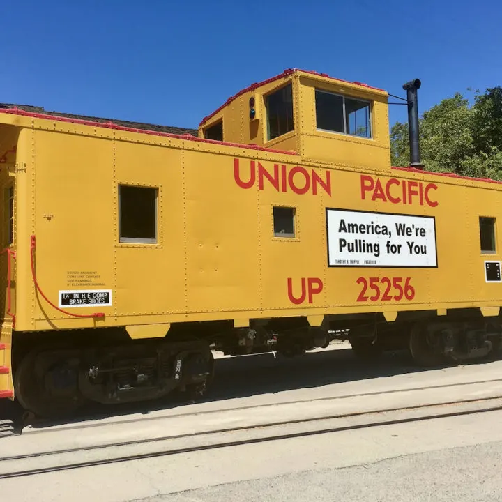 The Union Pacific Train.